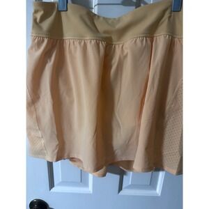 Spanx‎ Womens Get Moving Athletic Mini Skort Stretch Size XLT Coral Lightweight